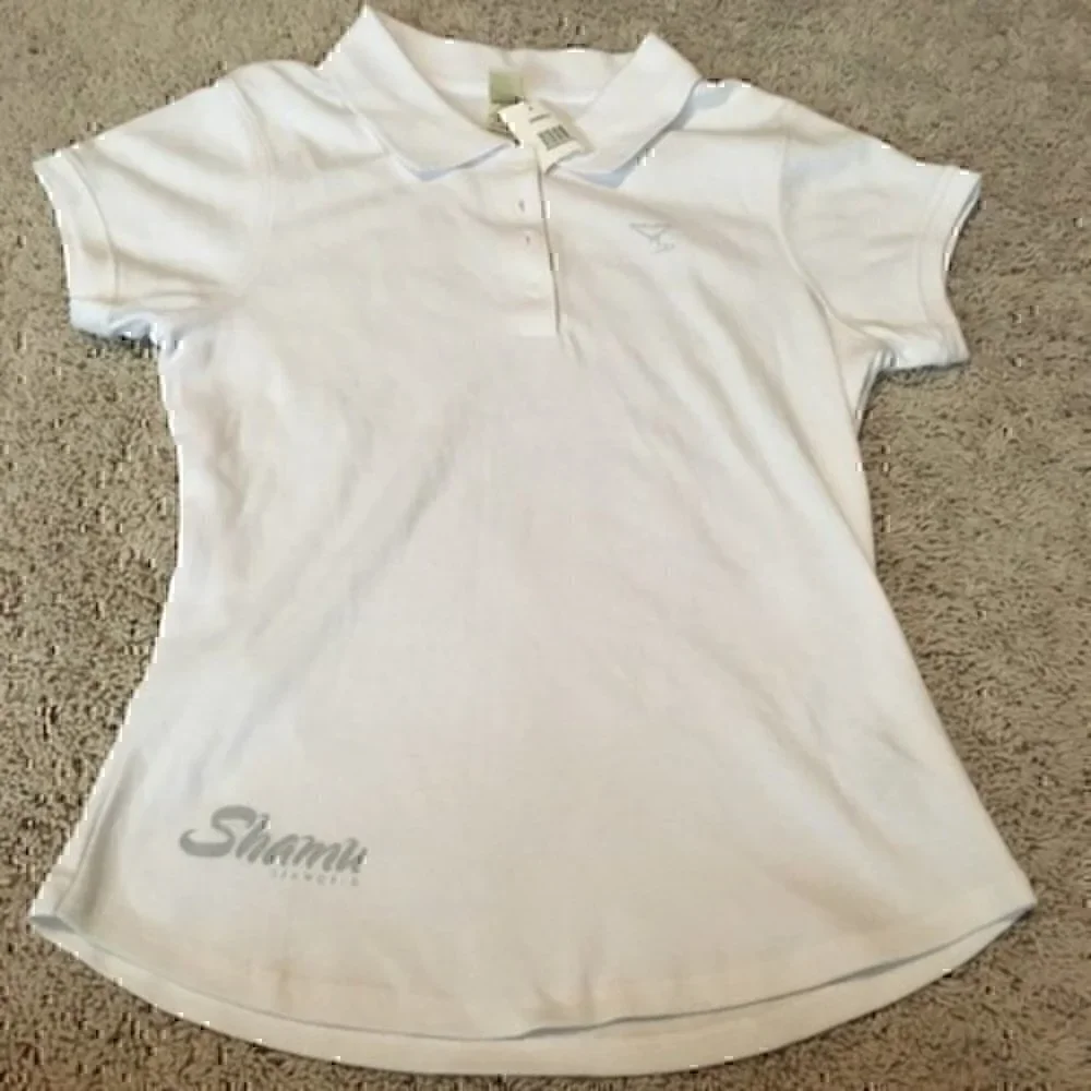 Girls size xlarge white Shamu Sea World polo